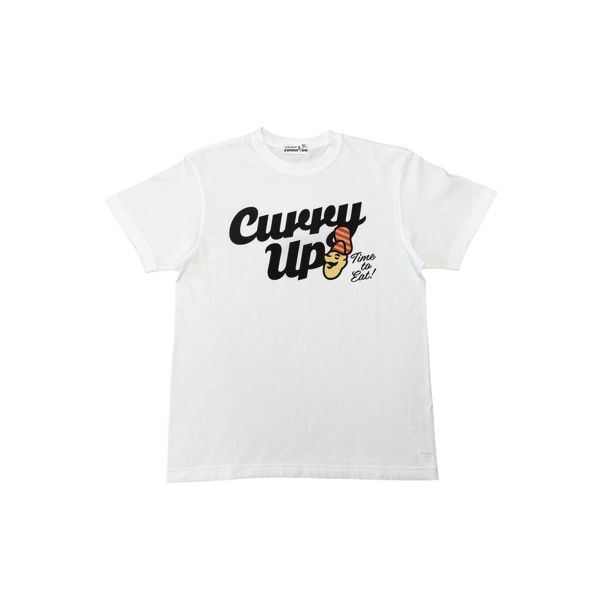 Curry Up White T-Shirt (Size M)